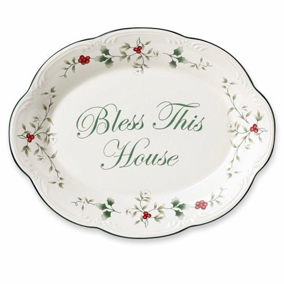 Pfaltzgraff Other - Pfaltzgraff Winterberry Bless This House Plate